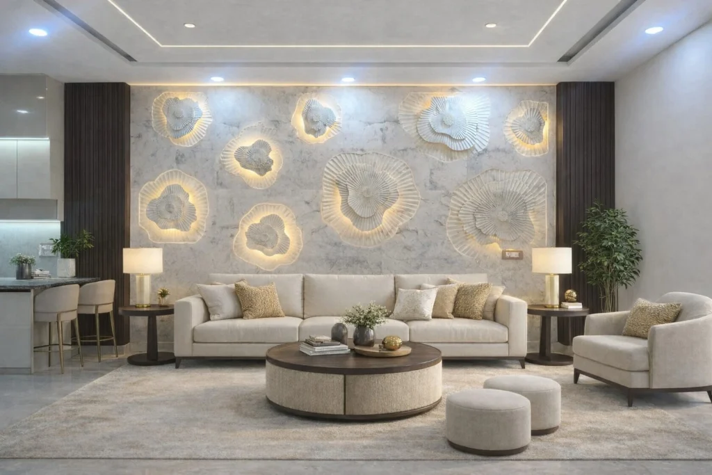 Living Room, AB-09, Mianwali Nagar