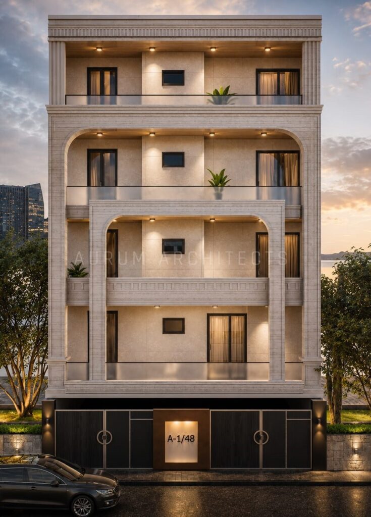 Front Elevation of A1 48